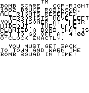 Bomb Scare